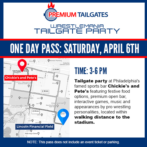 Chickie's & Pete's - South Philadelphia Tailgate 1 Seating Chart